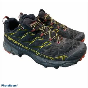 La Sportiva Mens Akrya Black Hiking Shoes. 9.5